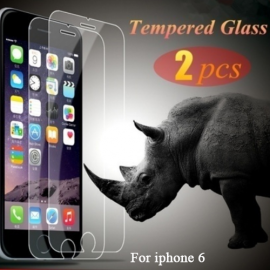 2x 9H Hardness Nano-coated Toughened Glass Film Phone Protectors For iphone 6