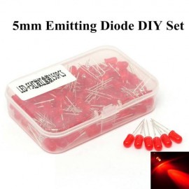 150pcs 5mm LED Diode Light Assorted Emitting Kit DIY LEDs Set 2Pin Bright Red