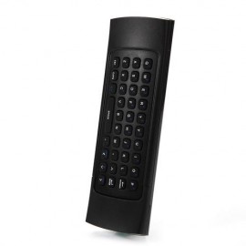 2.4GHz 6-Axis 81 Keys Wireless Mouse Remote Control Black